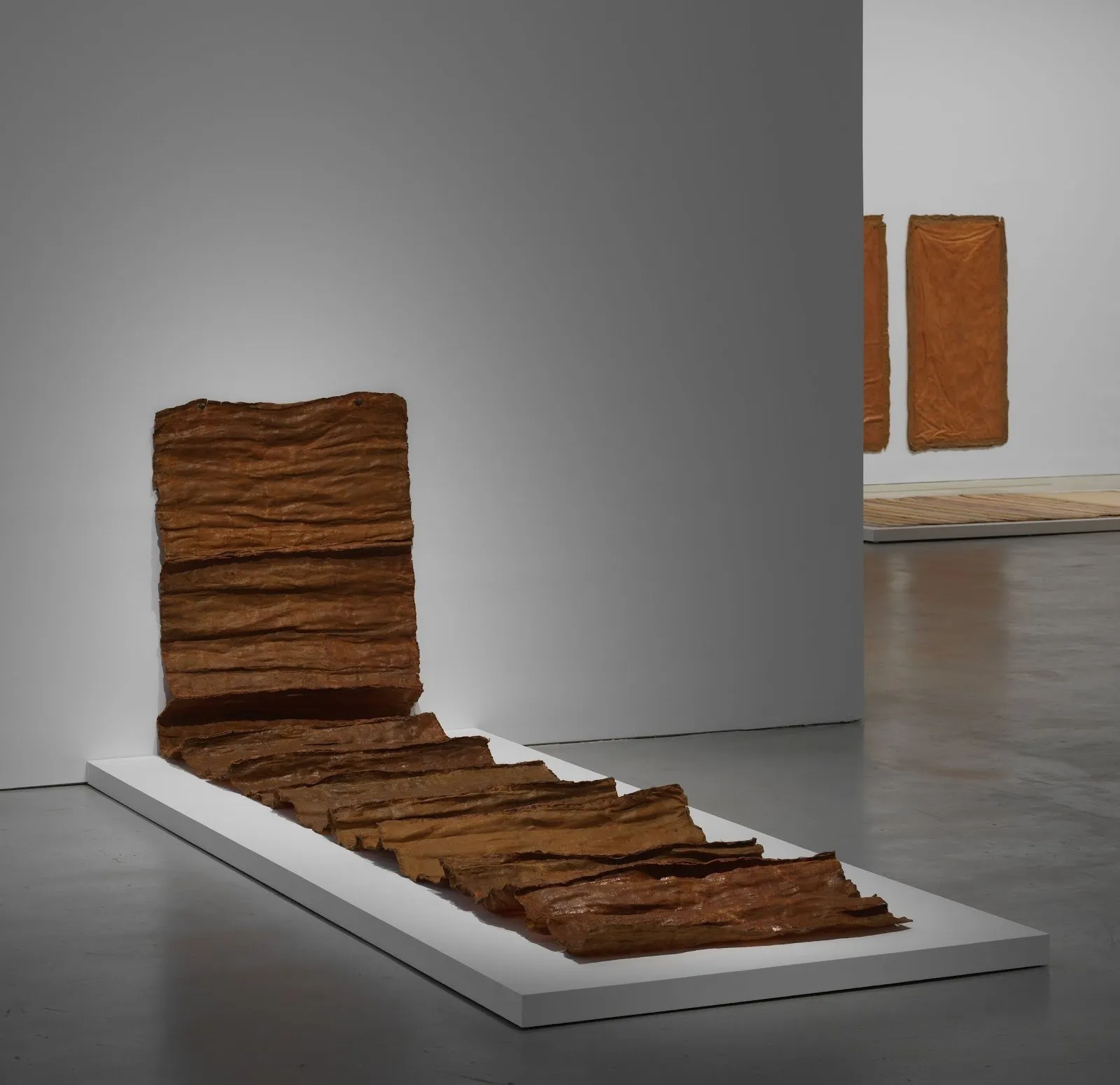 Eva Hesse, Five Sculptures Hauser & Wirth Gallery, retrospective feminist, Alex Wexelman, non-form Lucy Lippard installation view