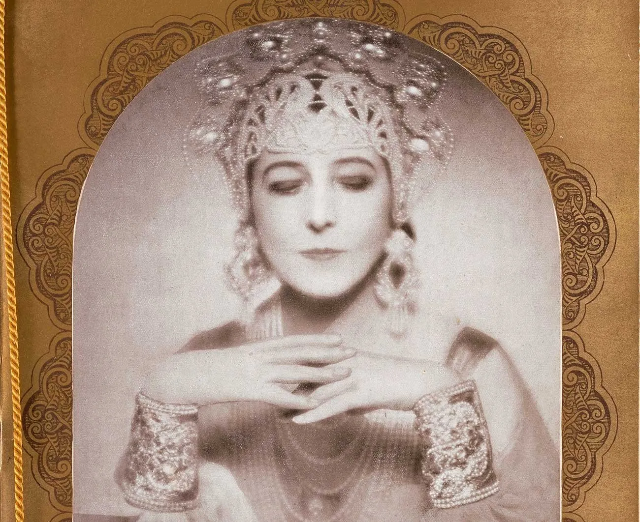 Program for Les Ballets de Madame Ida Rubinstein in  in Crafting the Ballets Russes: The Robert Owen Lehman Collection, Morgan Library & Museum, music for the eyes.