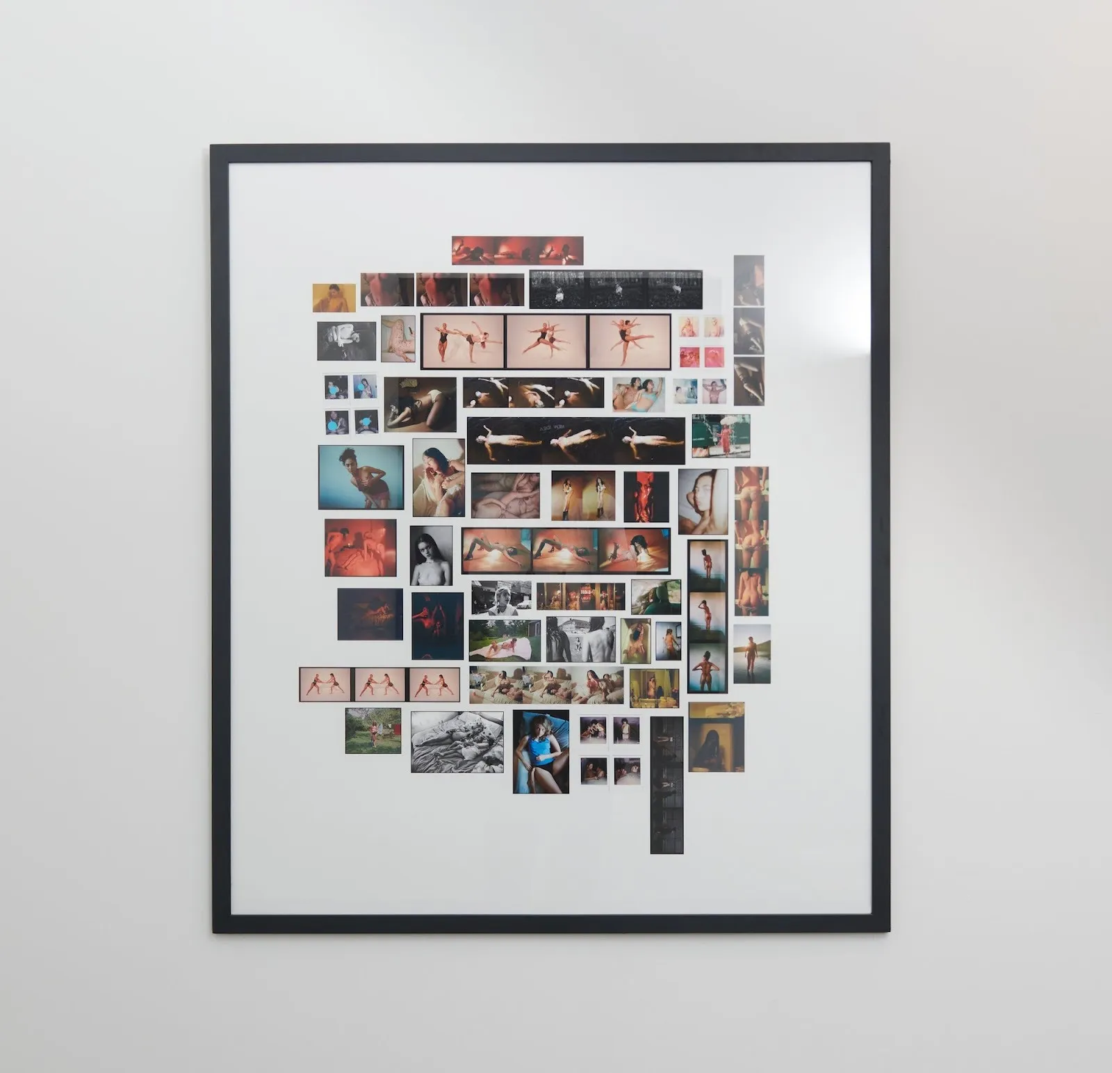 Lula Hyers, Untitled, hahnemuhle matte print of dancers in motion and half naked, from artist's 10-year archive, new york now group exhibition 25 allen street, impulse magazine.