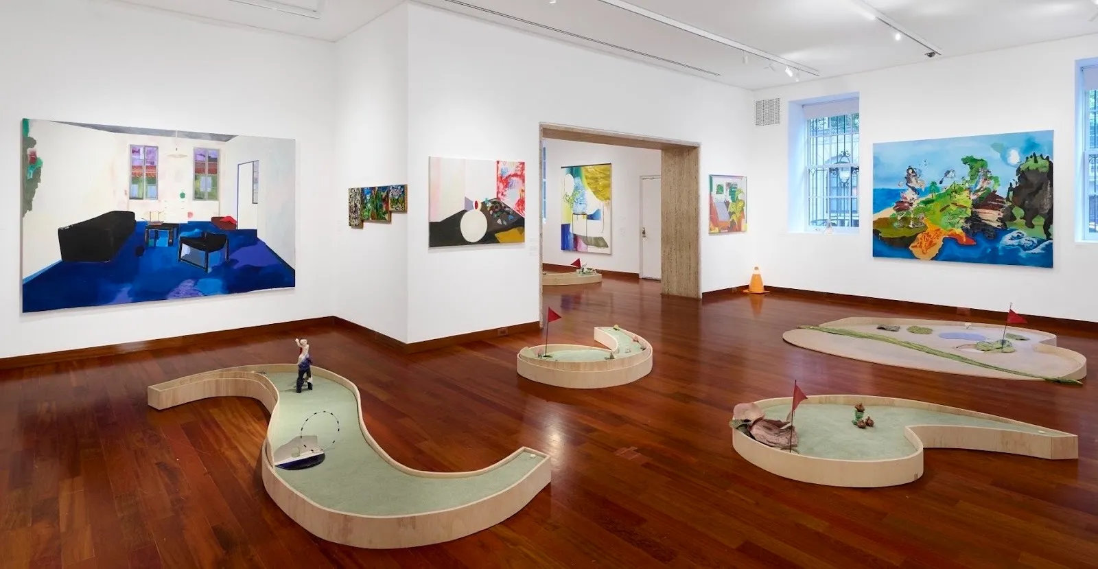 Alejandra Seeber: Interior with Landscapes, Americas Society, ASCOA, solo exhibition, Argentine painter, feature interview Mariado Perez