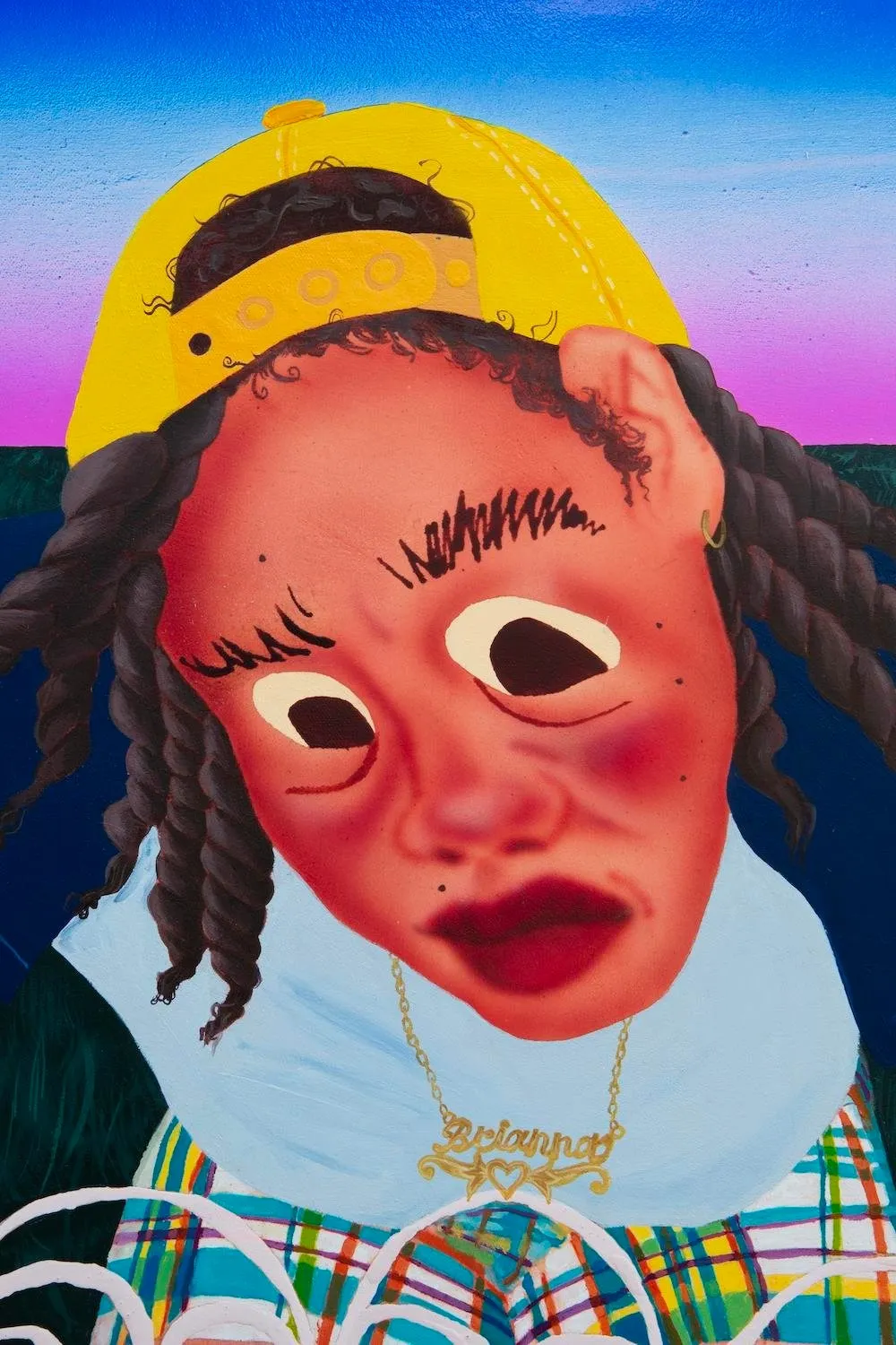 Brianna Rose Brooks come back as a flower Deli Gallery New York, review by Reg Zehner