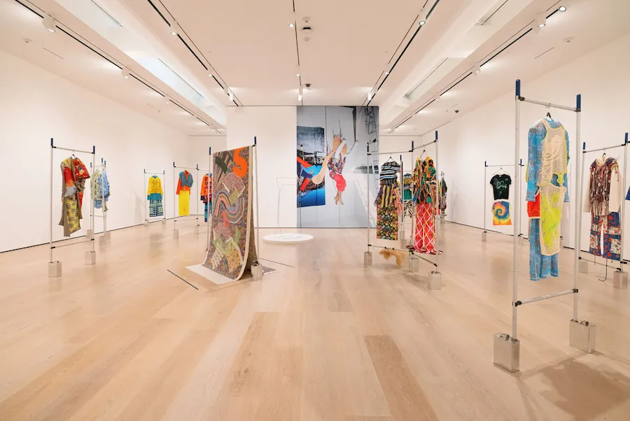 Refashioning: CFGNY, Wataru Tominaga, Eliza Blackorby fashion exhibition review Hammer Museum, Japan Society, Asian diaspora designer, Sarah Golonka