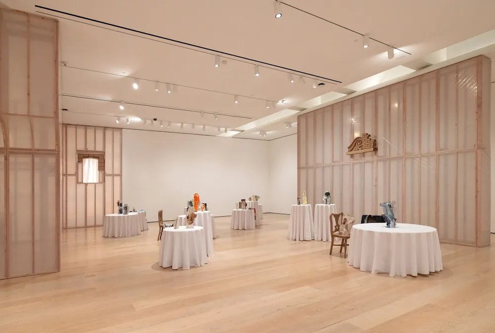 Refashioning: CFGNY, Wataru Tominaga, Eliza Blackorby fashion exhibition review Hammer Museum, Japan Society, Asian diaspora designer