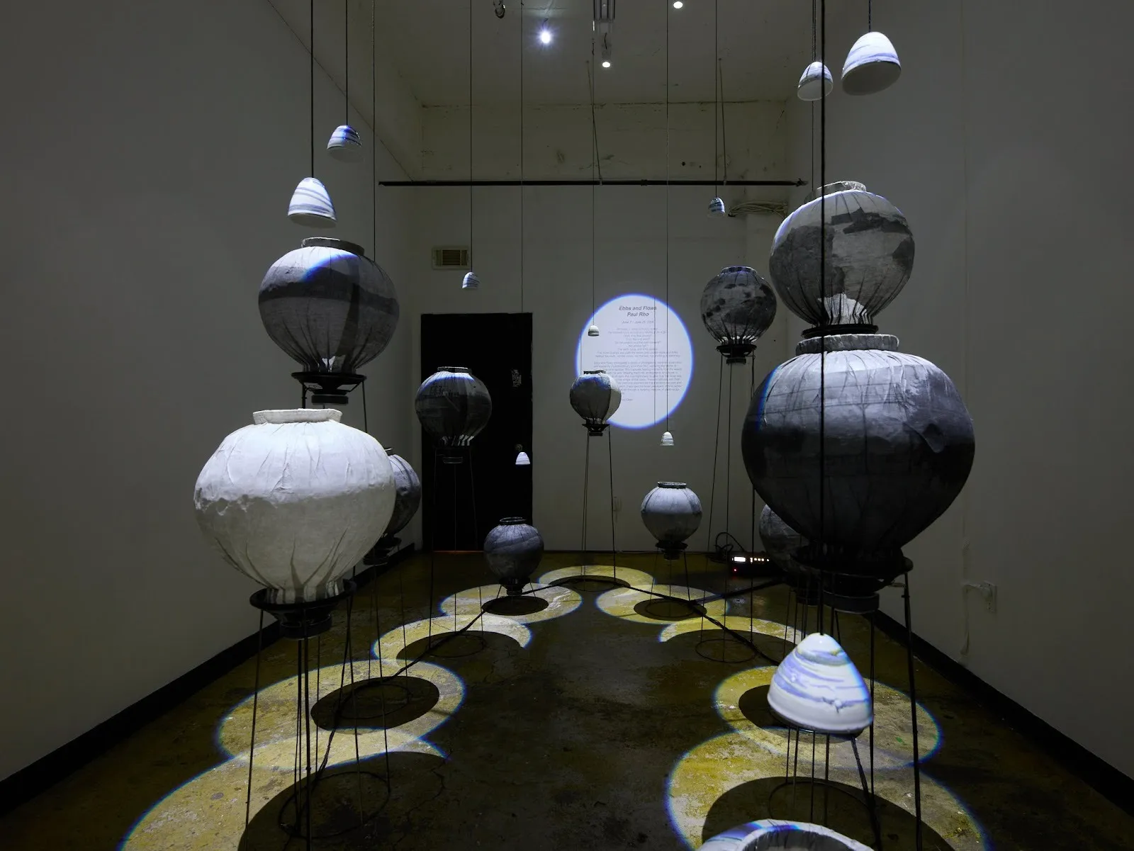 Paul Rho solo exhibition profile Zara Roy, Rockella Space, Tidal, Ebbs and Flows, Eunice Chen Yuyue, curator New York South Korea Seoul Columbia University, immigration change migration travel sound installation