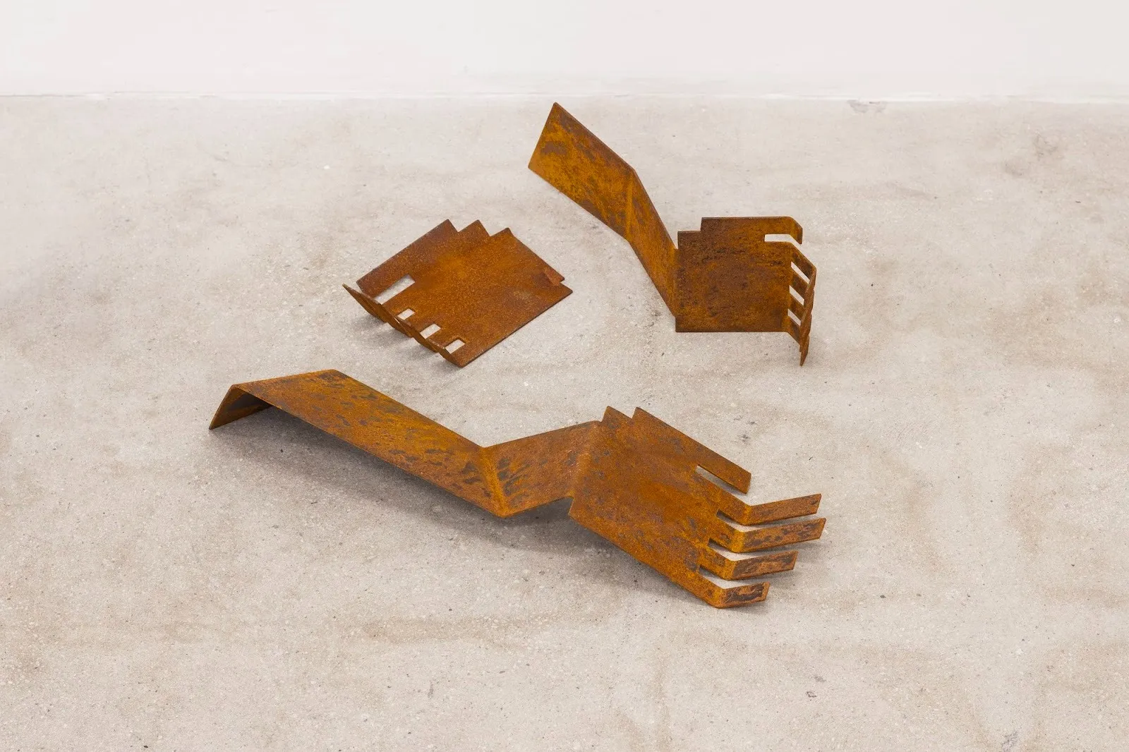 I Build with bricks laid down before I was born, steel sculpture by Christina Barrera, Para Todos Todo, Free in the Open Air, MAMA Projects Gallery revolutionary festival artist social justice art.