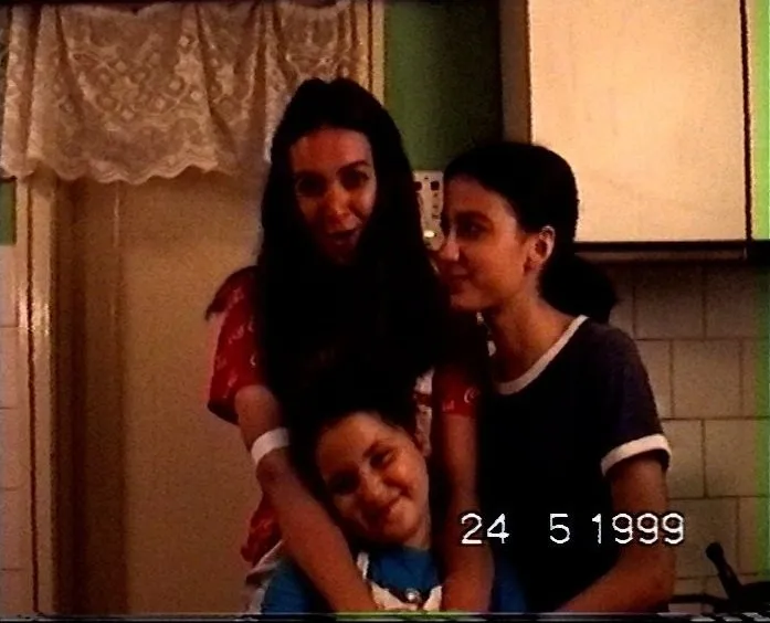 Emilija Gašic, 78 Days, 2024, home video, film still, Serbian director documentary film, wartime, war footage with Hi8 camera