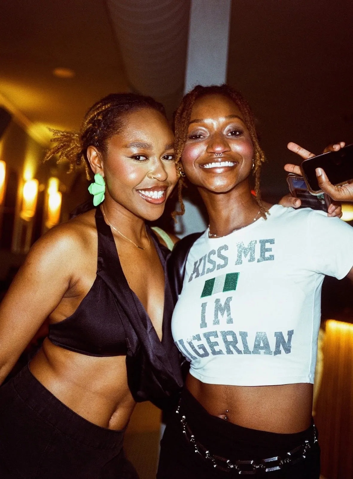 ABEG NYC founders Crystal, Simi, and Olu. Collective for queer and trans African baddies, through food music and community gathering