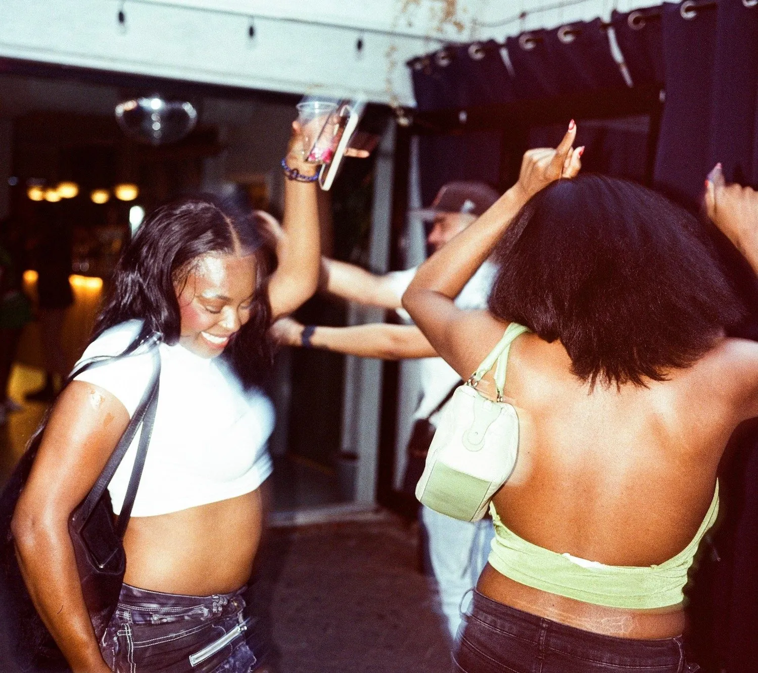 ABEG NYC founders Crystal, Simi, and Olu. Collective for queer and trans African baddies, through food music and community gathering