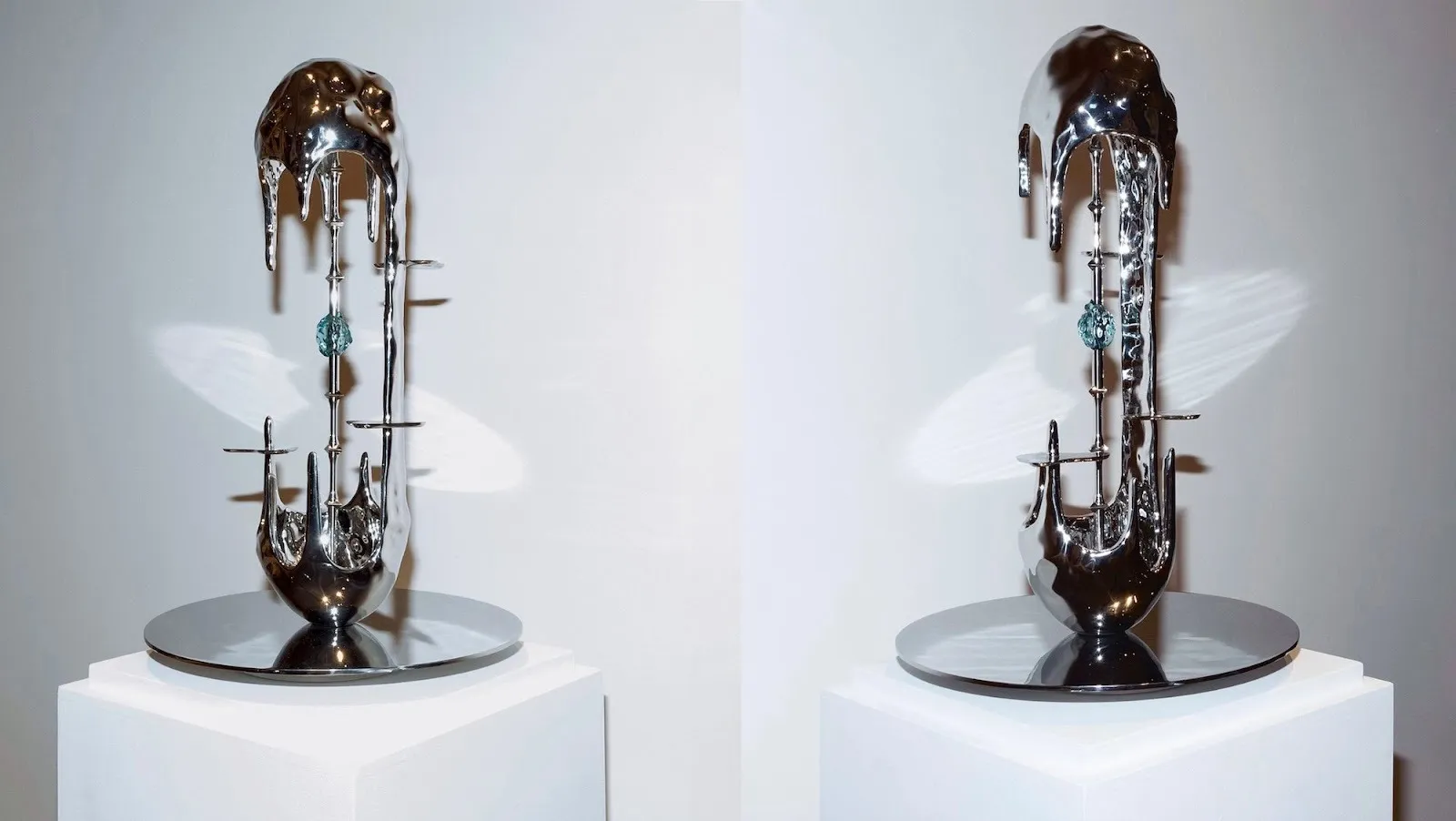 Leah Ying Lin, Oumuamua Dream, metallic sculpture considering death, surrealism, and rebirth, interview with impulse magazine, jenny wang.