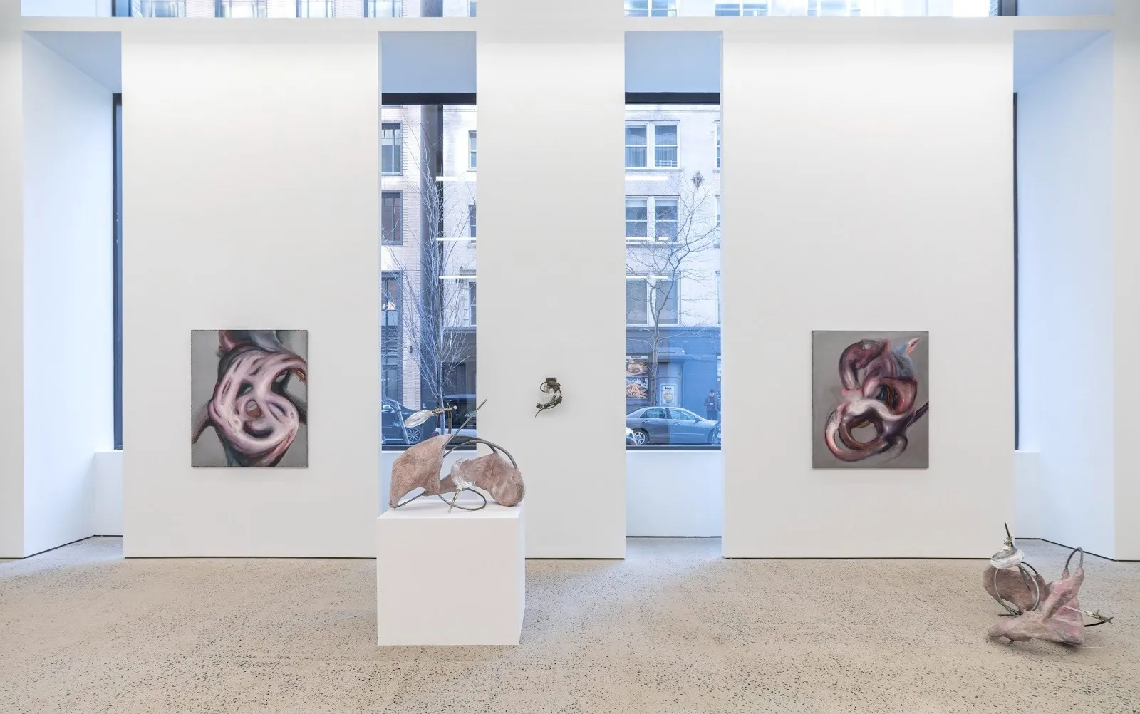 Rodrigo Ramírez, While Being Plasmic Membranes, installation view. Photo by Cary Whittier. Courtesy of the artist and Swivel Gallery.