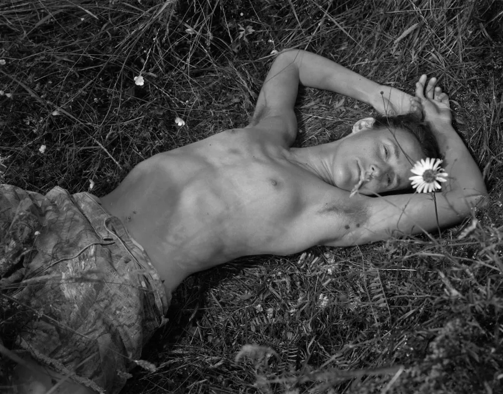 Pia Paulina Guilmoth, daisy-eye (2024). Archival pigment print in stained ash wood frame (Edition of 3 + 2 APs). 22 x 27 inches (image); 24 x 29 inches (framed). Courtesy of the artist and CLAMP.