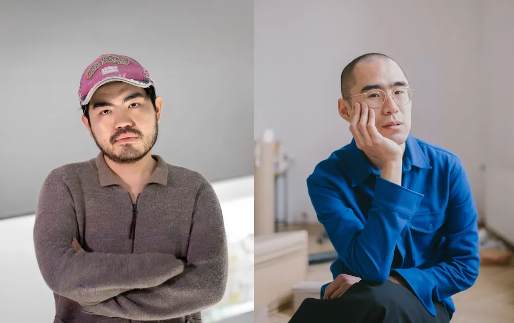 Portraits of Wei Yang (left) and Zishi Han (right). Courtesy of the artists.