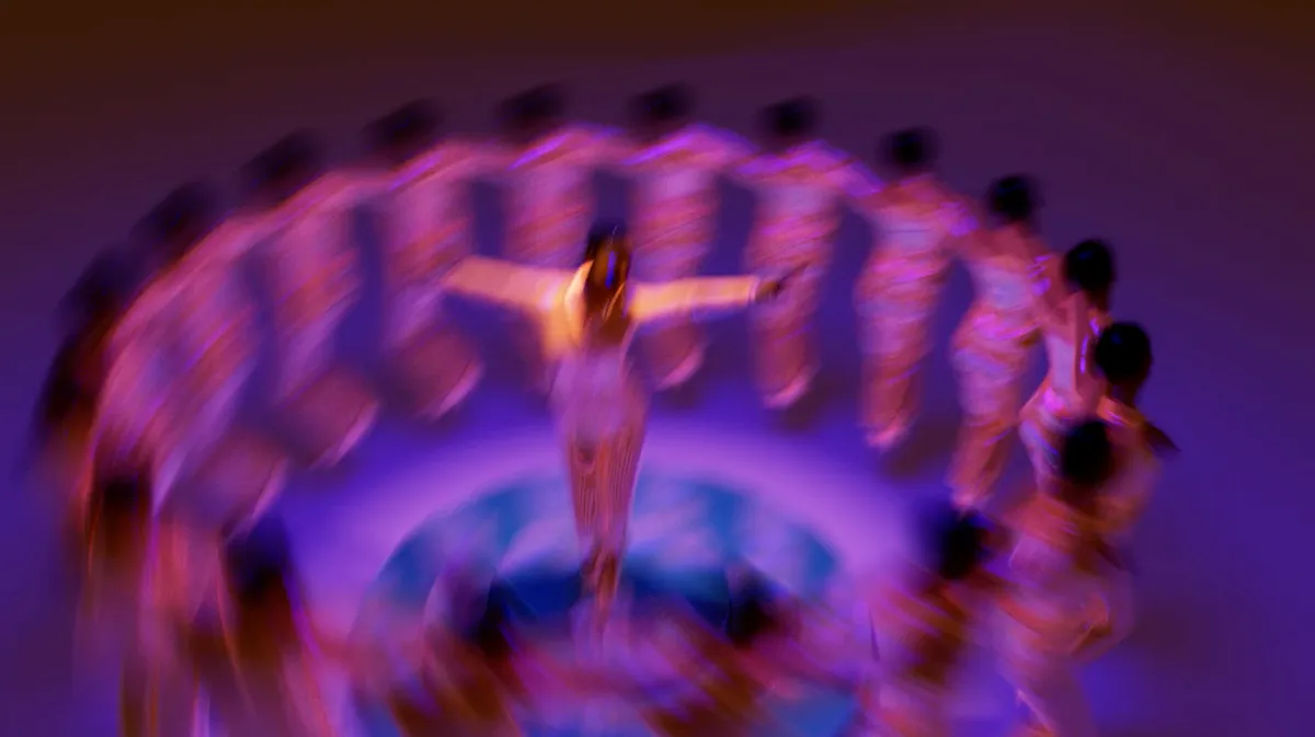 Ari Melenciano, Cosmeage (2025). 3D rendered animation film, dimensions variable. Courtesy of the artist.