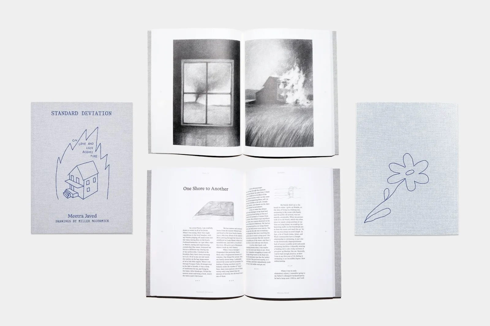 Standard Deviation: On Love and Loss Across Time, by Meetra Javed with illustrations by Miller McCormick and contributions from Frances Waite and Maxime Bagni