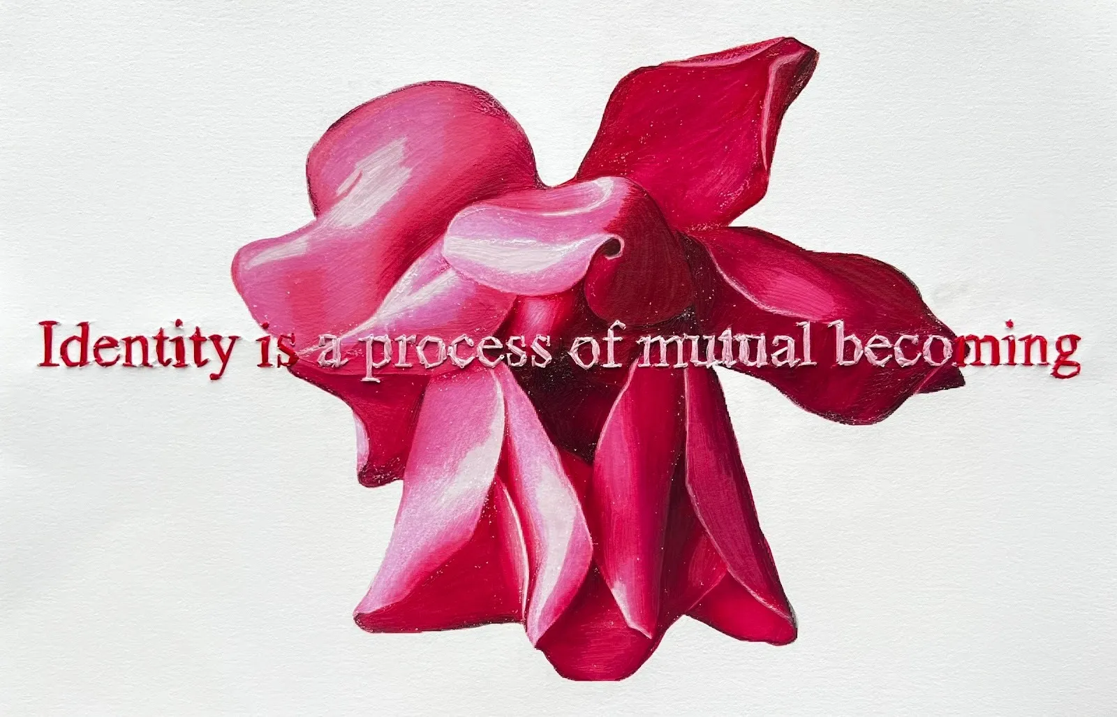 María Paula Suárez, Subject to Relation (2025). Paper and embroidery. Courtesy of the artist.