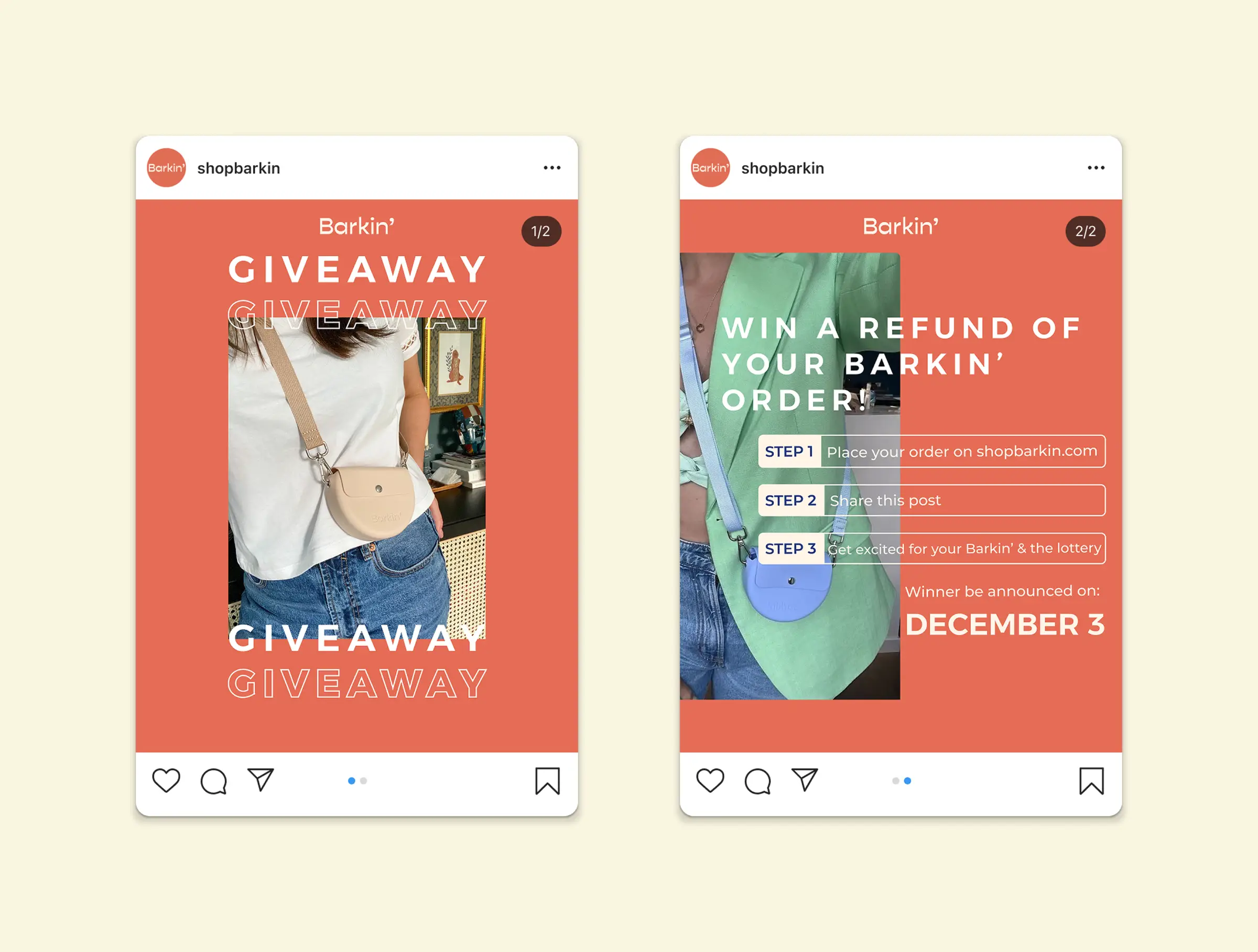 Desktop and mobile designs are side by side