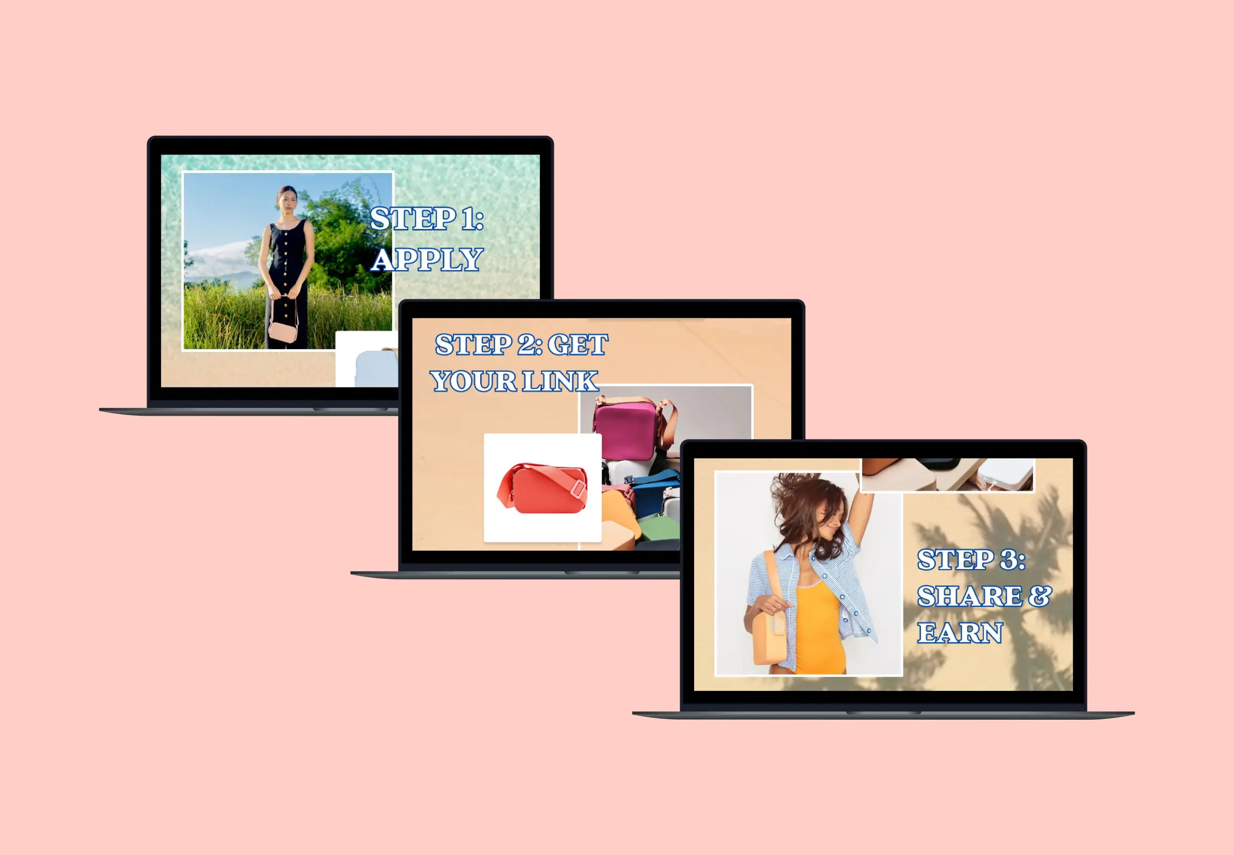 Desktop and mobile designs are side by side