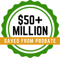 $50+ Million Saved from Probate Badge