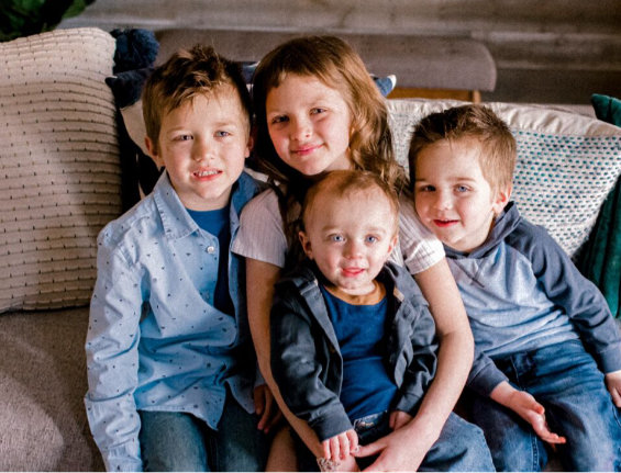 On Angels' Wings Children