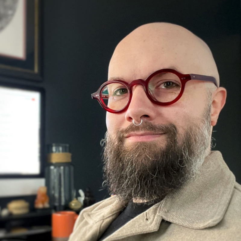 Fun picture of Andrew Morgan