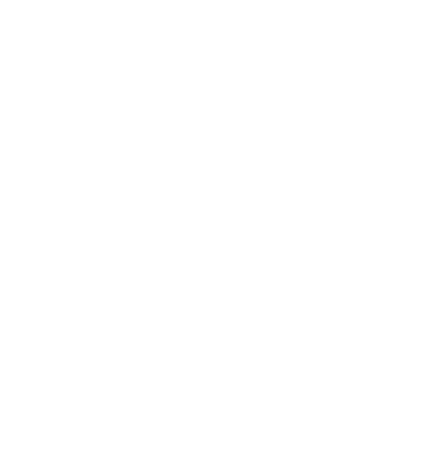 White line drawing of a bathtub with a showerhead and towel draped over the side.