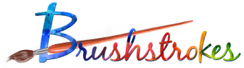 Brushstrokes Newsletter logo