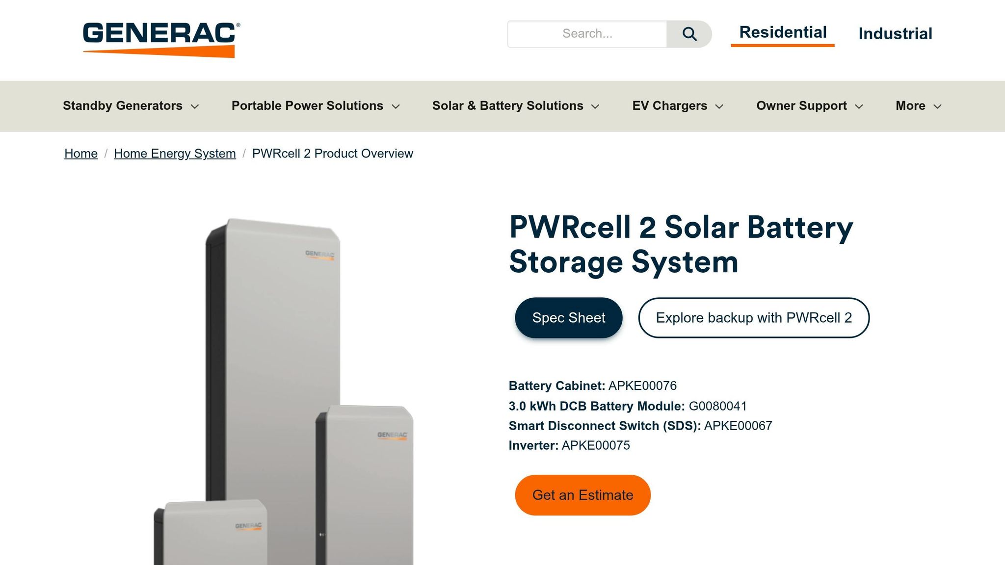 Generac PWRcell 2