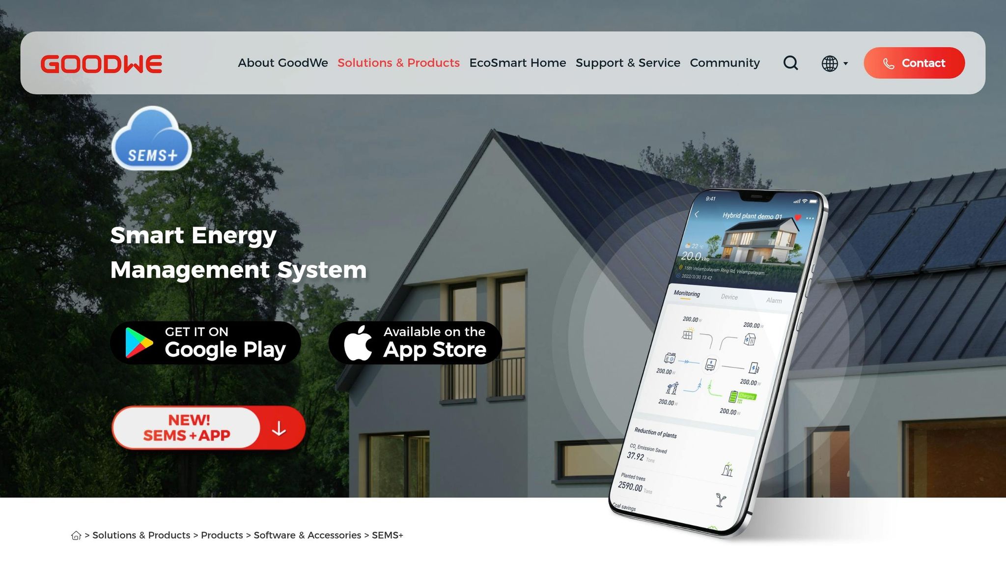 GoodWe SEMS Portal
