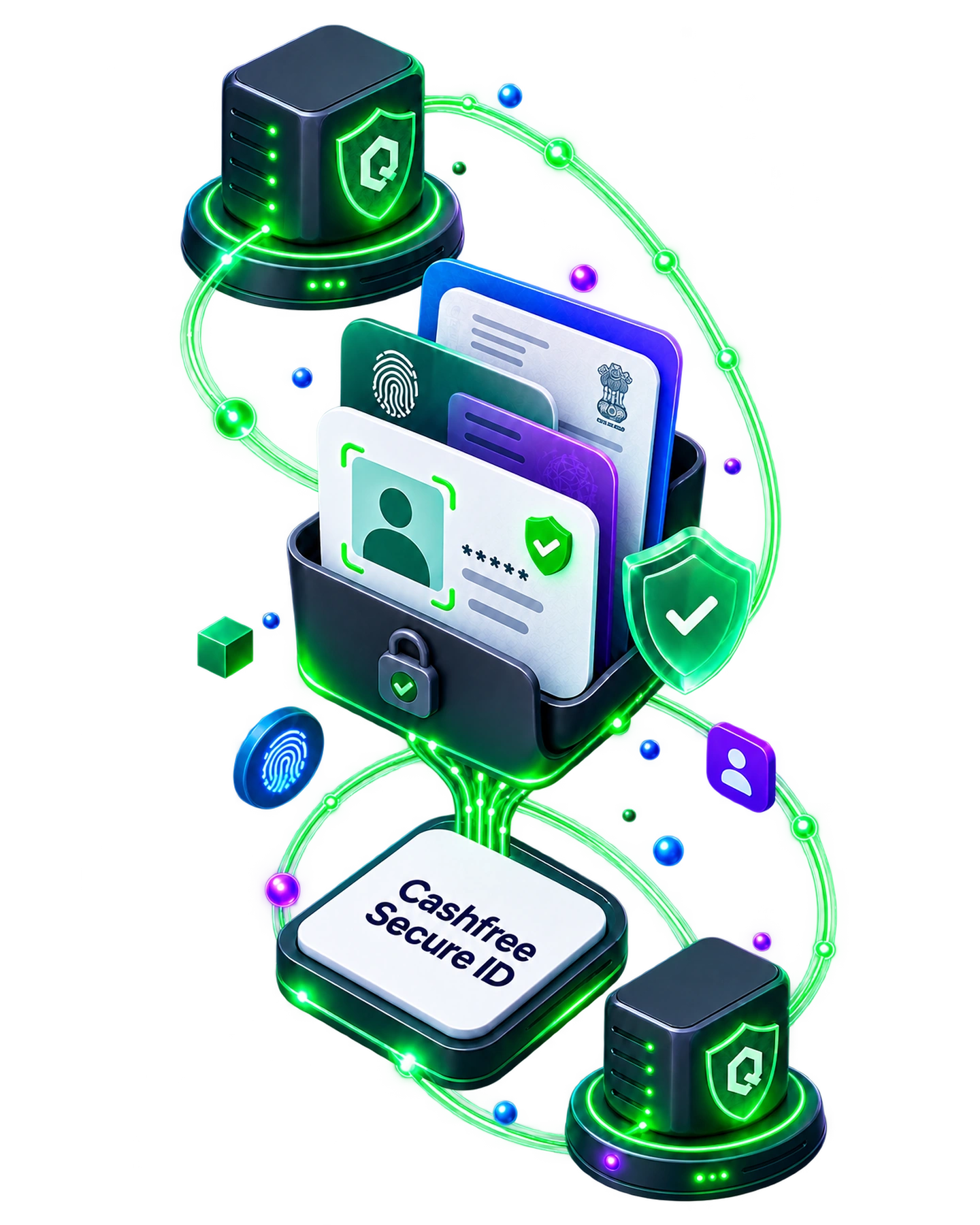 Cashfree Secure ID protected by two QuotaGuard Shield static IP sources