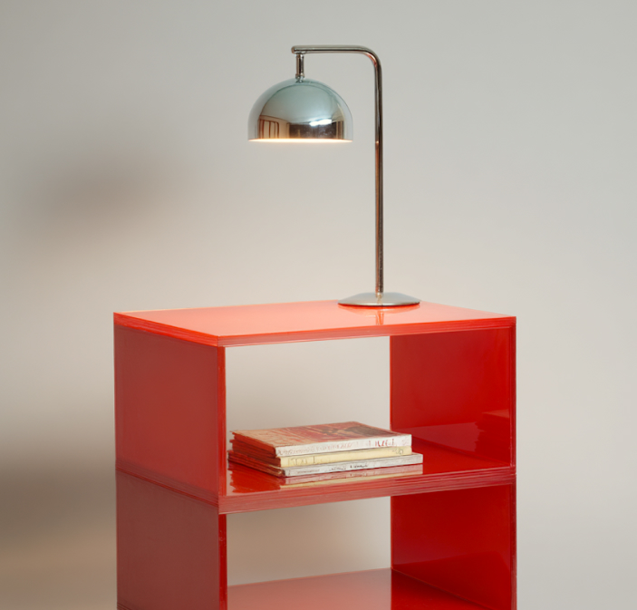 Red Bookshelf