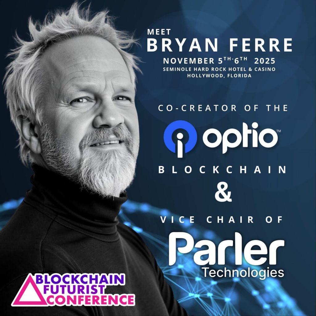 Parler Technologies, Inc. & Optio Blockchain to Take Center Stage at the Blockchain Futurist Conference in Fort Lauderdale