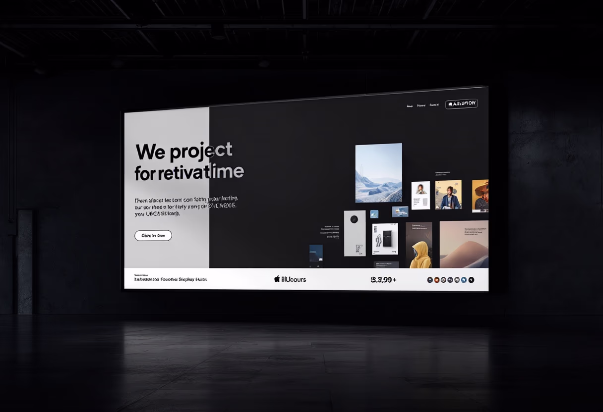 [digital project] image of a digital branding project (for a web development agency)