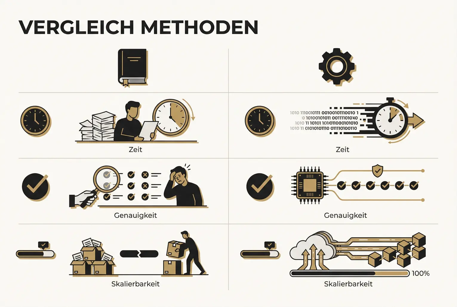 Schritt-für-Schritt-Flow: Von Manuskript über KI-gestützte Extraktion und Bereinigung bis zu E-Mail- oder Folien-Assets — klare Reihenfolge für Autoren.