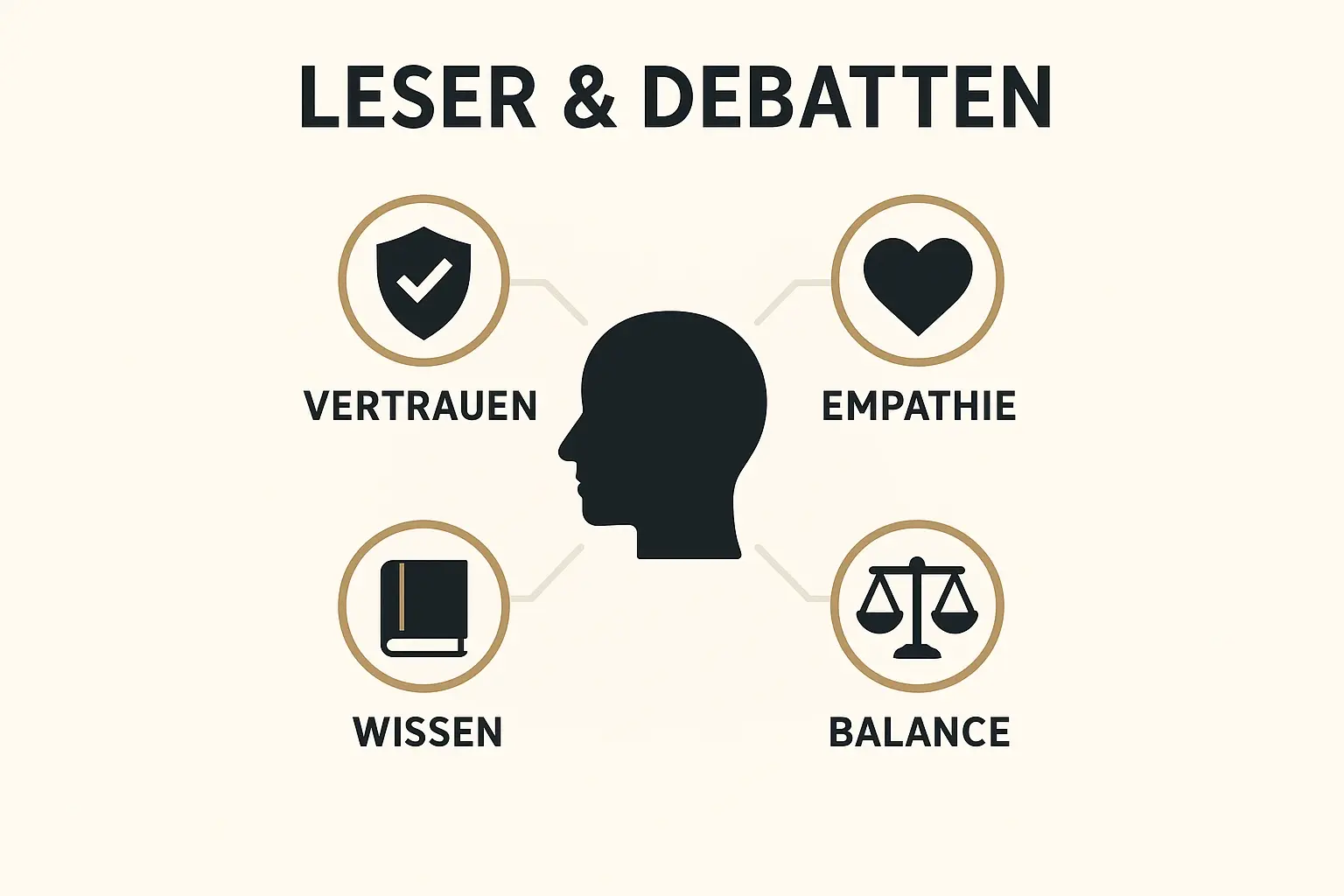 Zeigt, wie proaktive Kontroversenansprache Vertrauen schafft, Empathie fördert und Wissen für Debatten aufbaut.