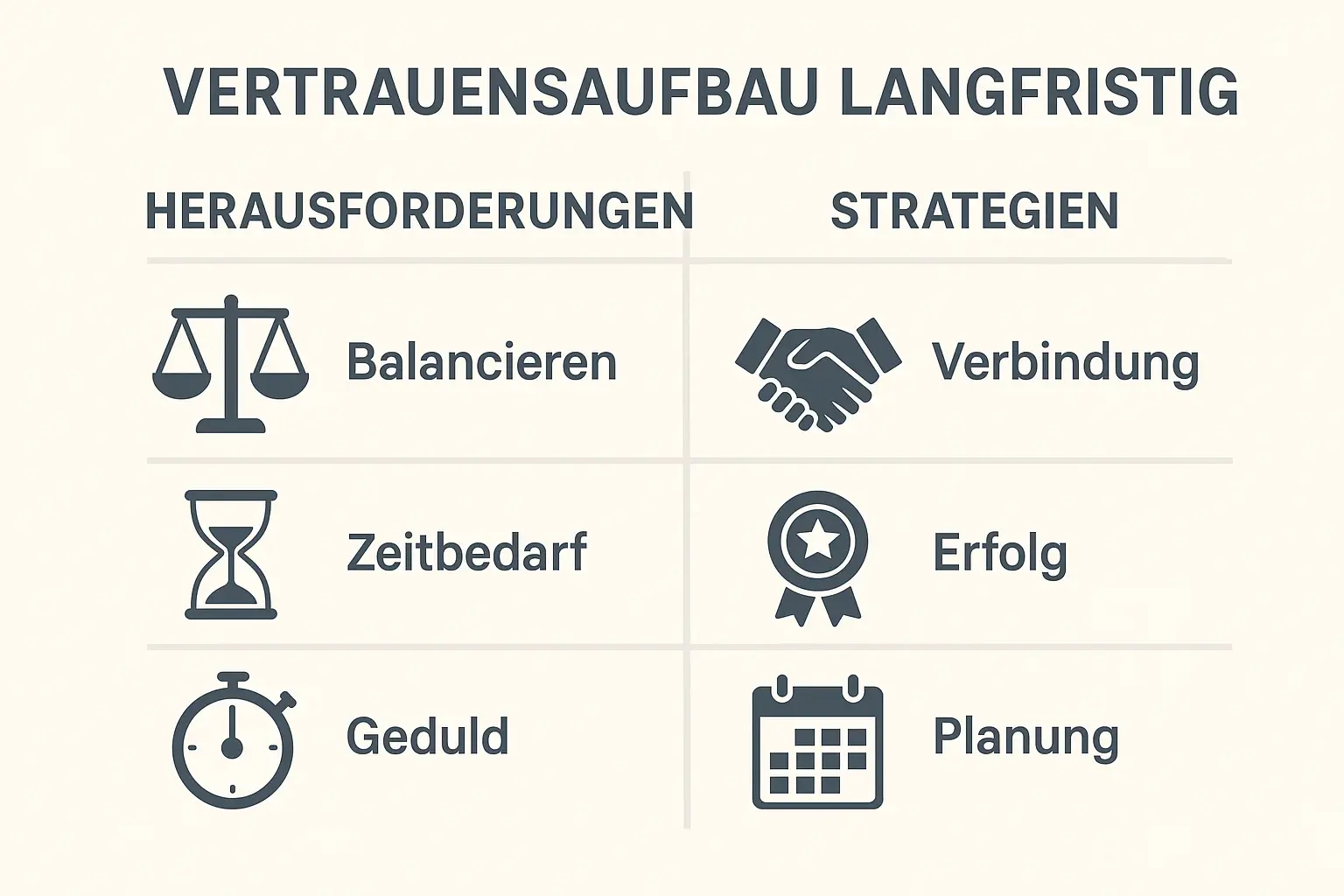 Herausforderungen und nachhaltige Strategien beim Vertrauensaufbau