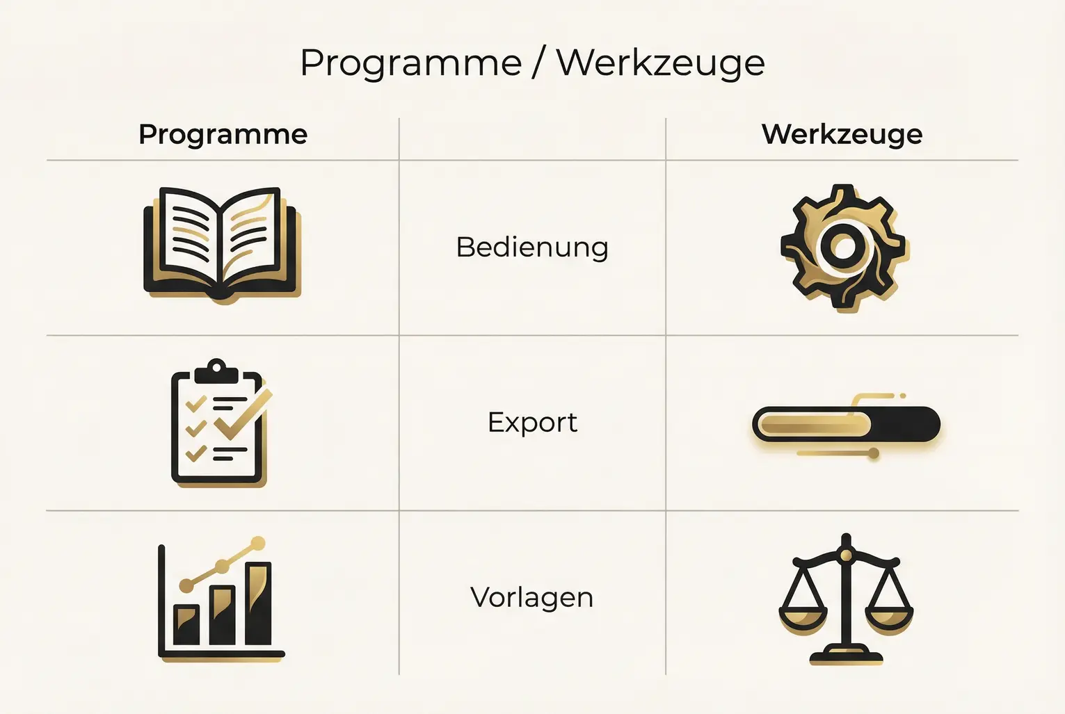 Vergleich von Schreibprogrammen und Workflow-Werkzeugen nach Bedienung, Export-Optionen und Vorlagen. Unterstützt MOFU-Leser bei der Entscheidungsfindung.