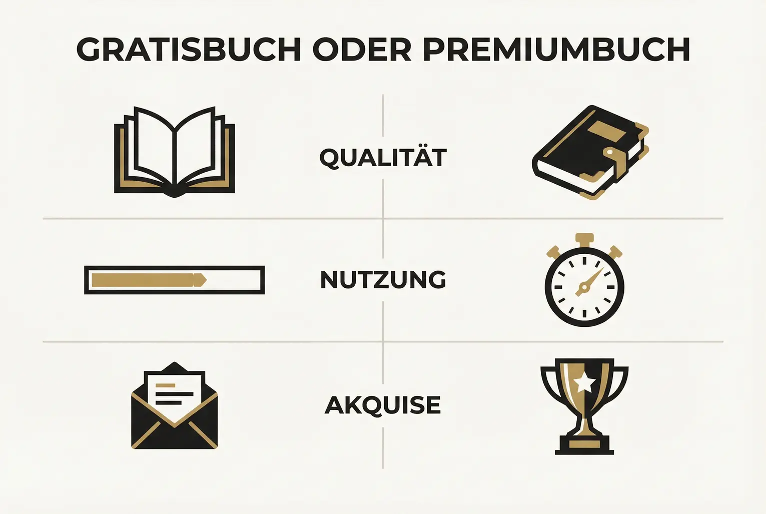 Schritt-für-Schritt-Rahmen, der Coaches und Beratern hilft, zwischen Gratis- und Premium-Strategien zu entscheiden und umzusetzen.