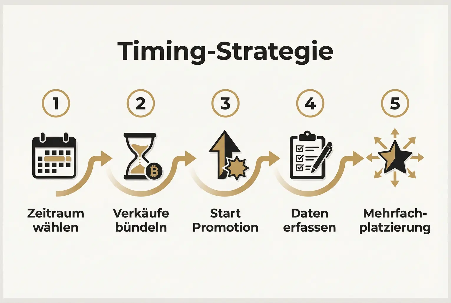 Diese Abbildung veranschaulicht, wie Autoren ihre Verkaufszeiträume koordinieren, um Verkäufe gezielt zu bündeln und mehrere SPIEGEL Bestsellerlisten gleichzeitig zu erreichen.