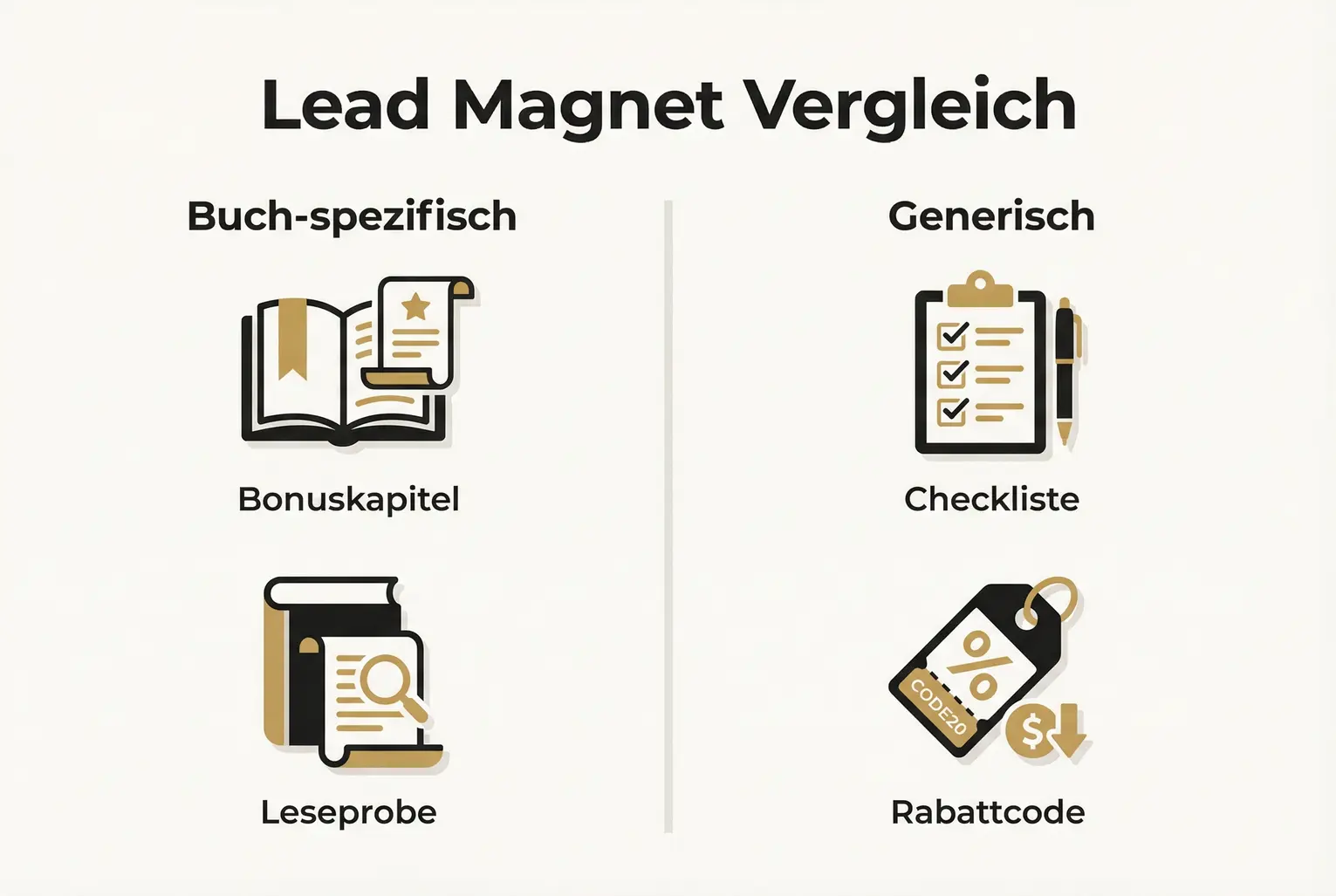 Zeigt einen klaren, automatisierten Post-Launch-Ablauf in vier Schritten — die Grundlage für personalisiertes Follow-up und höhere Umwandlungsraten.