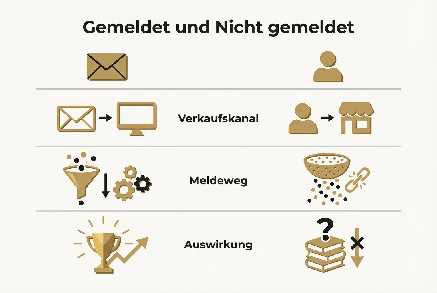 Vergleichsübersicht: Welche Kanäle melden automatisch, welche Verkäufe bleiben häufig ungemeldet und welche Folgen hat das für Chart-Platzierungen.