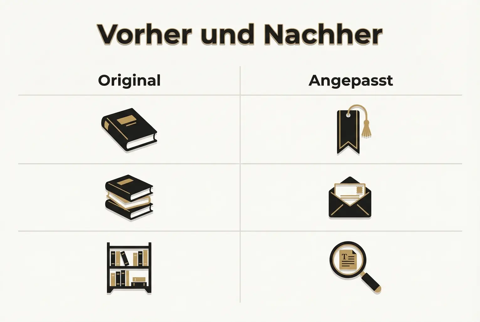 Konkrete Vorher‑/Nachher‑Beispiele zeigen, wie Inhalte für verschiedene Zielgruppen adaptiert werden — essenziell für verständliche Case Studies.