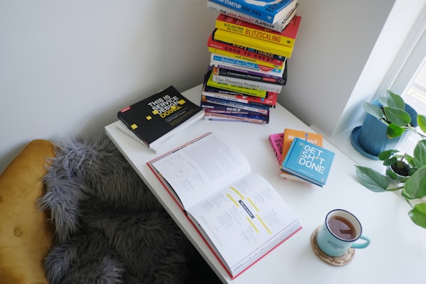 There are some awesome product management books out there! Studying on Saturday morning with tea is a great and inspirational way to start a new day.