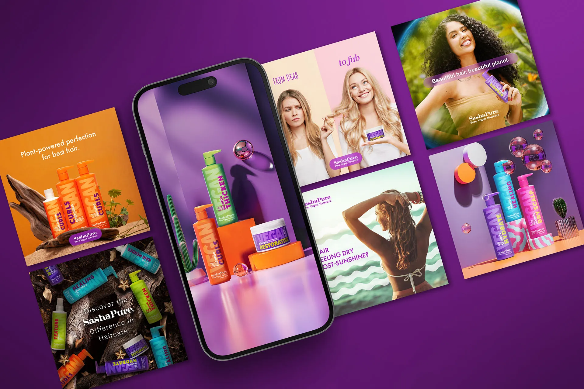 sasha beauty social media