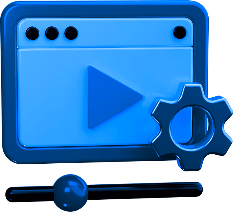 Computer and assessment icon representing quizzes and testing used for digital training