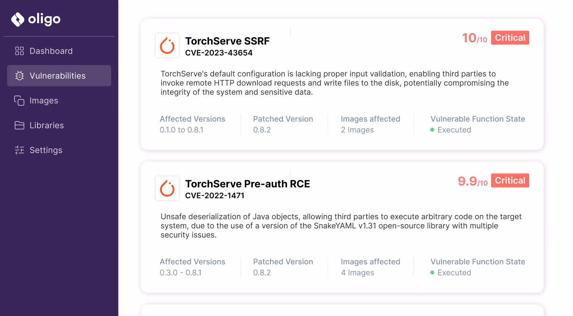 TorchServe SSRF Detected - Oligo Security