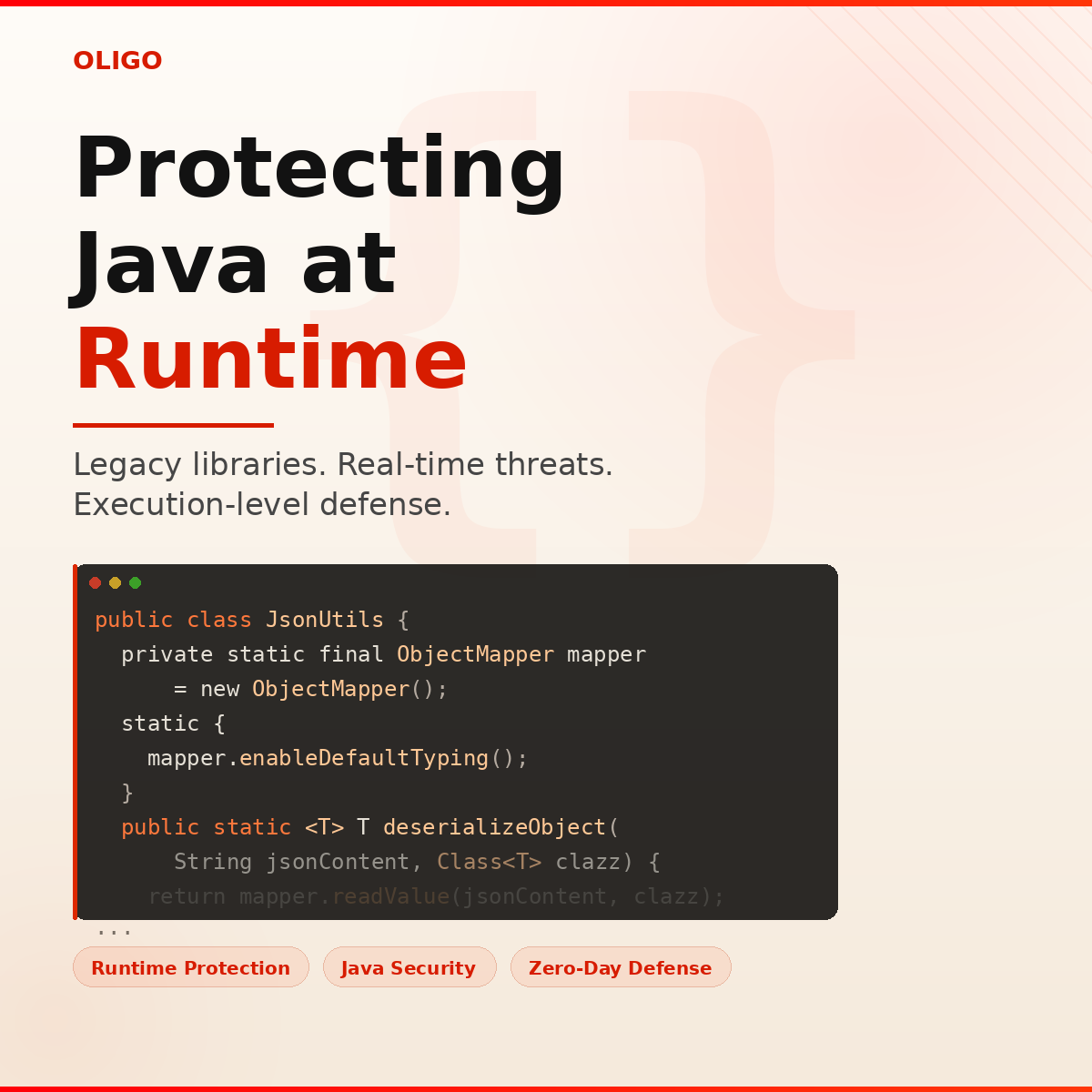 Runtime Security for Java: From Visibility to Active Defense