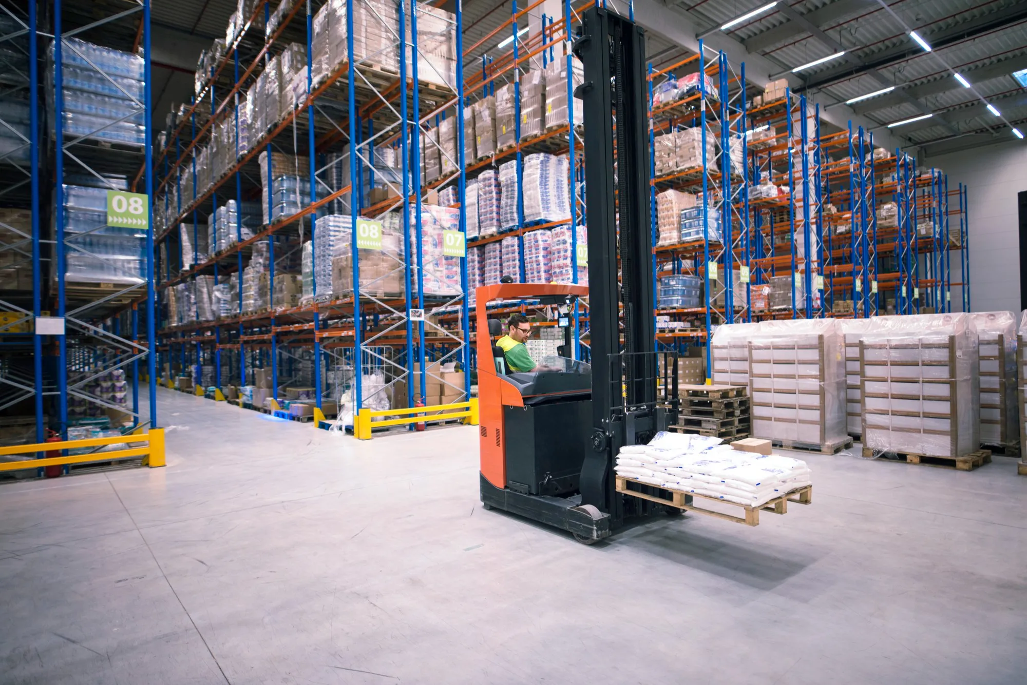 Warehouse permitting and compliance documentation review