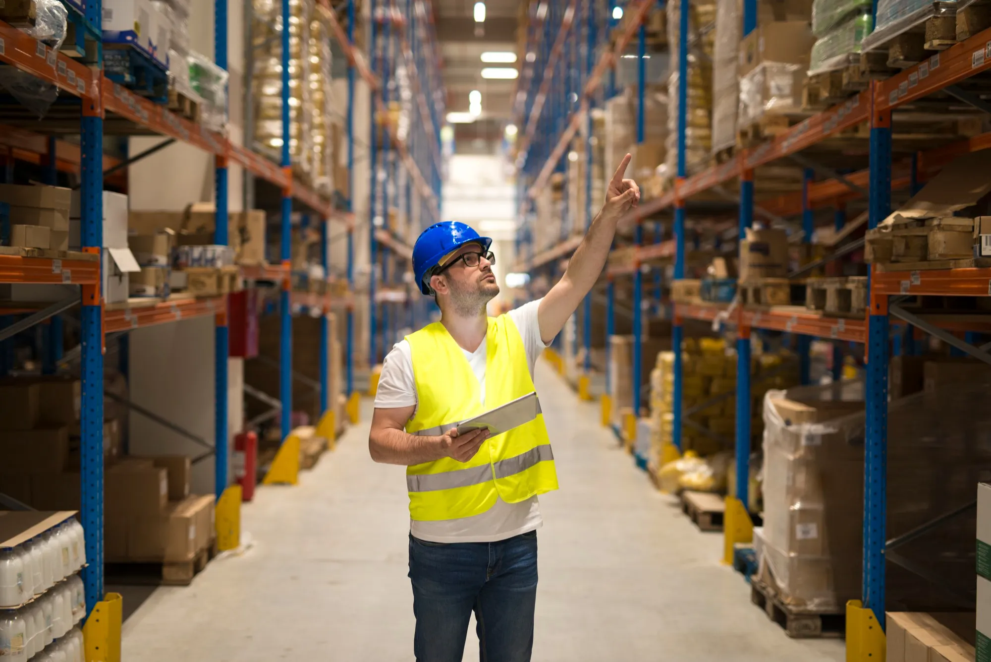 Warehouse pick module and order fulfillment operation