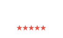 Angie's List logo with five red stars underneath.