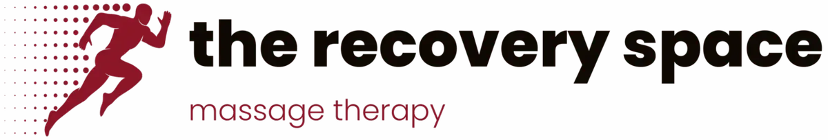 A red background with white letters that say "rehab therapy".